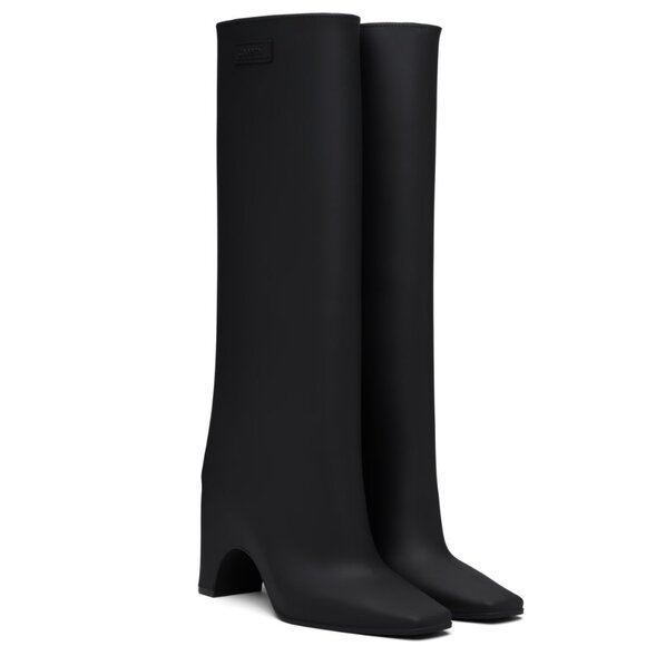 COPERNI Black Rubber Bridge Tall Boots - Picture 2 of 7